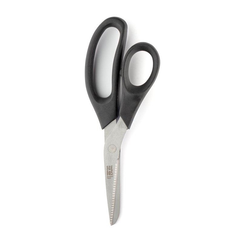 Sheffield Made Serrated Kitchen Scissor 18cm Left Handed