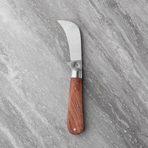 Sheffield Made Hardwood Handle Full Pruner Pocket Knife - 2¼" / 5.5cm Blade