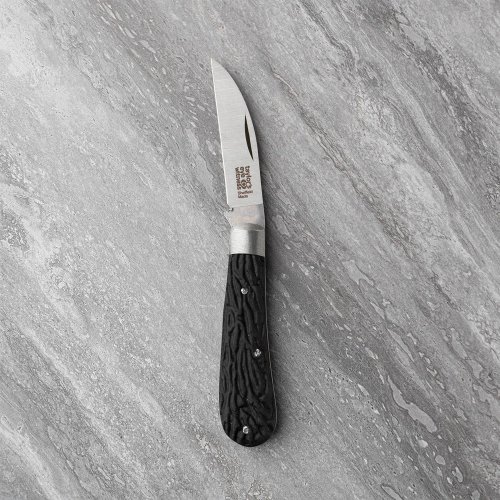 Sheffield Made Tackler's Pocket Knife Black Imitation Stag - 2½" / 6.2cm Blade