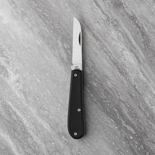Endurance Sheffield Made Lambfoot Pocket Knife Black - 2½" / 6.2cm Blade