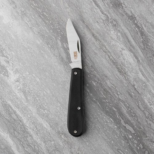 Endurance Sheffield Made Clip Point Pocket Knife Black - 2¼" / 5.7cm Blade