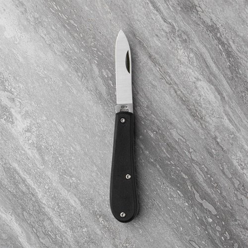 Endurance Sheffield Made Spearpoint Pocket Knife Black - 2½" / 6.2cm Blade