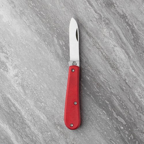 Endurance Sheffield Made Spearpoint Pocket Knife Red - 2½" / 6.2cm Blade