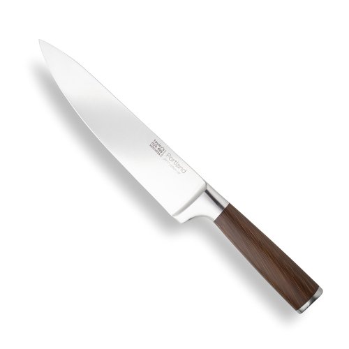 Portland Stainless Steel & Walnut Effect Chef's Knife 20cm