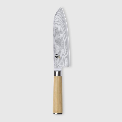 Shun Classic White Santoku Knife 16.5cm