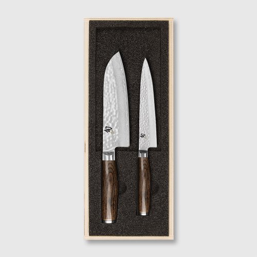 Shun Premier Tim Mälzer 15cm Utility & 18cm Santoku Knife Set