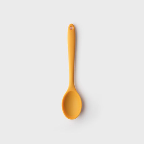 Mini Silicone Spoon Mustard