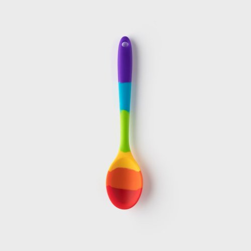 Mini Rainbow Silicone Spoon