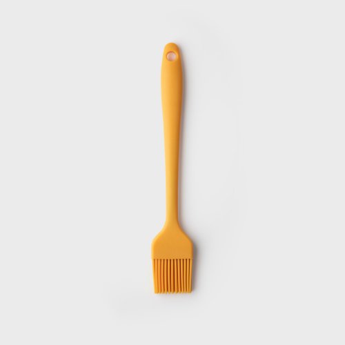 Silicone Pastry Brush Mustard
