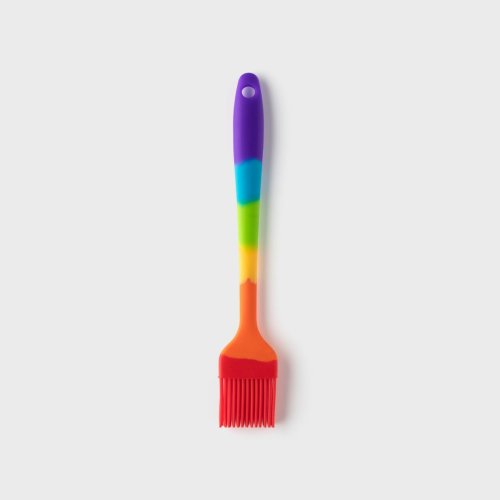 Mini Rainbow Silicone Pastry Brush