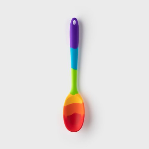 Rainbow Silicone Spoon