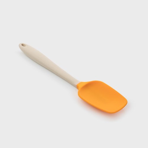 Two-Tone Buttermilk & Saffron Silicone Spatula Spoon