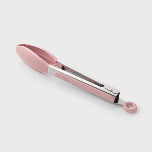 Cherry Blossom Stainless Steel Tongs