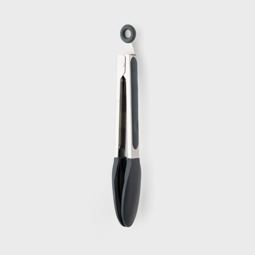 Graphite Silicone & Stainless Steel Tongs