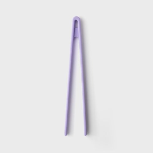 Lavender Silicone Tongs