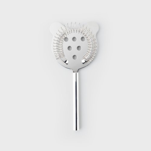 Taproom Stainless Steel Hawthorn Cocktail Strainer