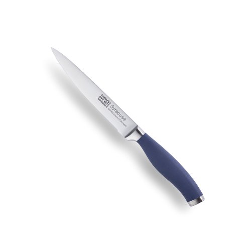 Syracuse Soft Grip Denim Serrated Utility Knife 13cm