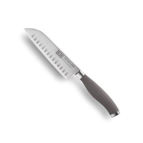Syracuse Soft Grip Grey Santoku Knife 13cm