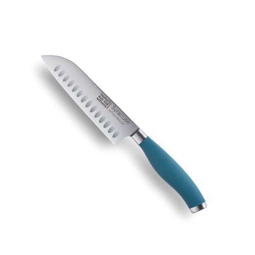 Syracuse Soft Grip Air Force Blue Santoku Knife 13cm