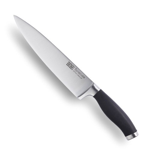 Syracuse Soft Grip Black Chef's Knife 20cm