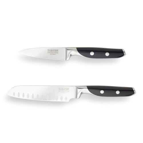 Sabatier Professional 116 Series 2 Piece Paring & 12cm Santoku Knife Set