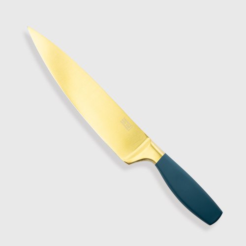 Satin Gold Peacock Soft Touch Chef's Knife 20cm