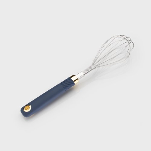 Deco Blue Soft Grip Stainless Steel Balloon Whisk