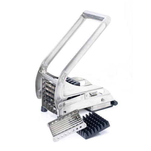  Professional Stainless Steel Twin Blade Potato Chipper