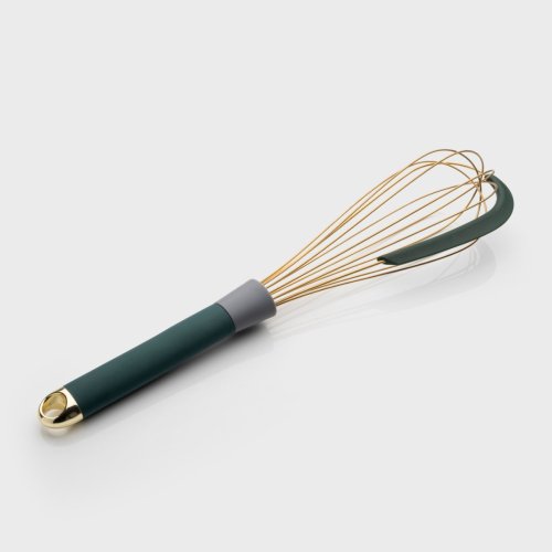 Brooklyn Deco Green 20cm Stainless Steel Whisk